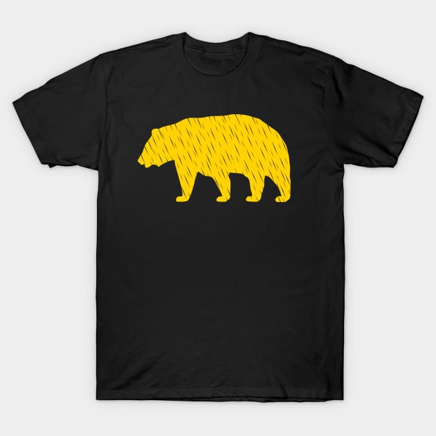 Drizzly Bear T-Shirt by kartiksekhar